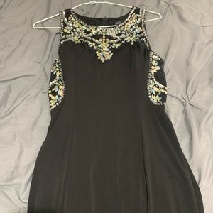 Black Crystal Dress